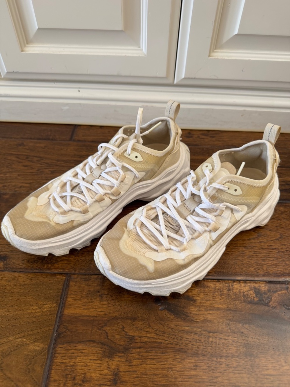 Sorel Women's Beige White Sneakers Size 8 - Picture 2 of 8